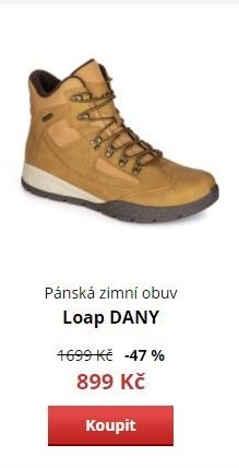 Pánská zimní obuv Loap DANY