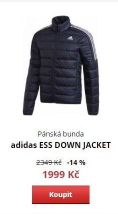 Pánská bunda adidas ESS DOWN JACKET