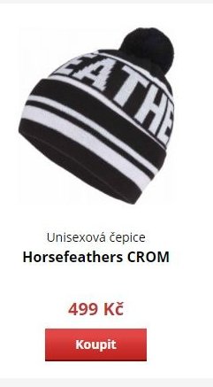 Unisexová čepice Horsefeathers CROM