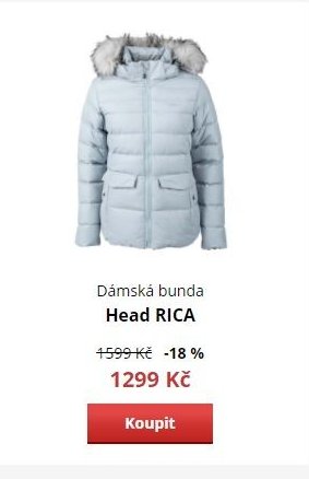 Dámská bunda Head RICA