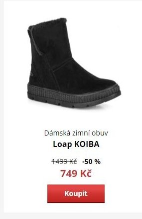Dámská zimní obuv Loap KOIBA