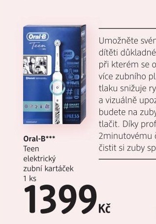 Elektrický kartáček Teen Oral-B