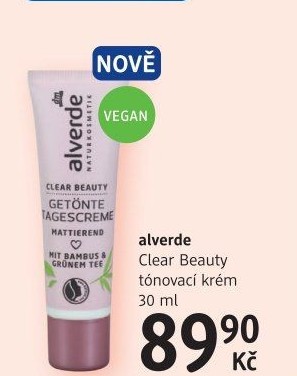 Krém pleťový tónovací Clear Beauty Alverde - dm drogerie akcniletaky.com