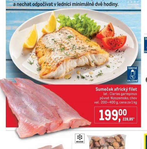 Sumeček africký filet