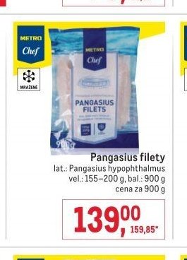 Pangasius filety