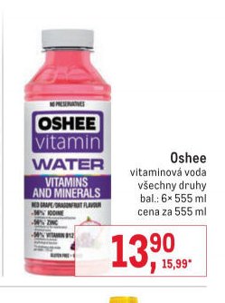 Oshee vitaminová voda