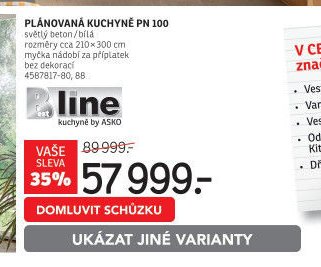 Plánovaná kuchyně PN 100 světlý beton/bílá - ASKO akcniletaky.com