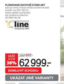 Plánovaná kuchyně Stone Art - ASKO akcniletaky.com
