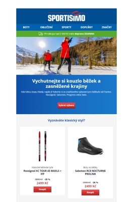 akční leták Sportisimo 10.1.2021-15.1.2021