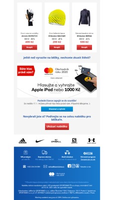 akční leták Sportisimo 10.1.2021-15.1.2021