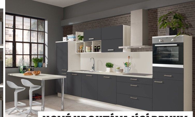 Hlavní kuchyňská sestava s jídelním stolem - ASKO akcniletaky.com