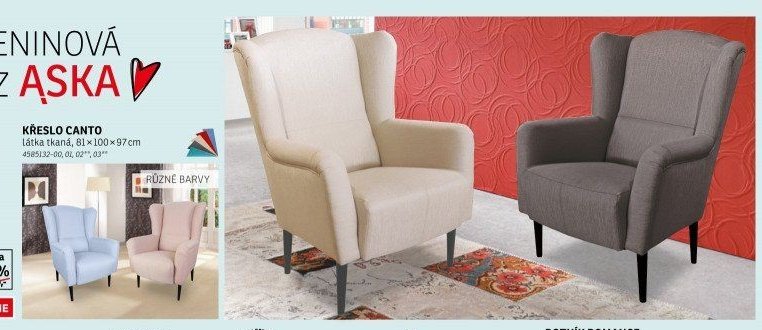 Křeslo Canto - ASKO akcniletaky.com