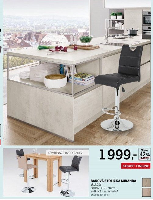 BAROVÁ STOLIČKA MIRANDA - ASKO akcniletaky.com