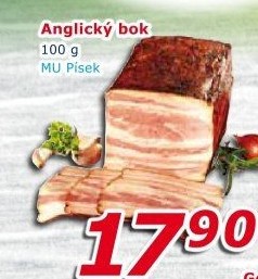 Anglický bok Maso uzeniny Písek