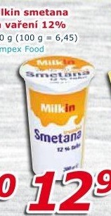 Smetana Milkin 12%