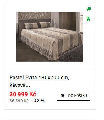 Postel Evita 180x200 cm, kávová... - ASKO akcniletaky.com