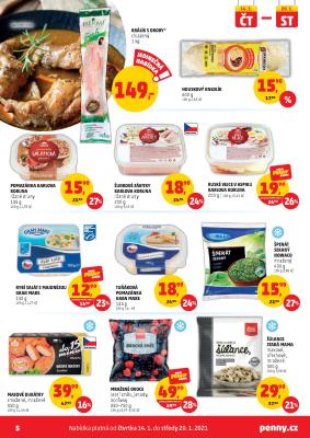 akční leták Penny Market 14.1.2021-20.1.2021