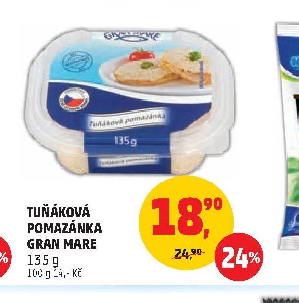 TUŇÁKOVÁ POMAZÁNKA GRAN MARE