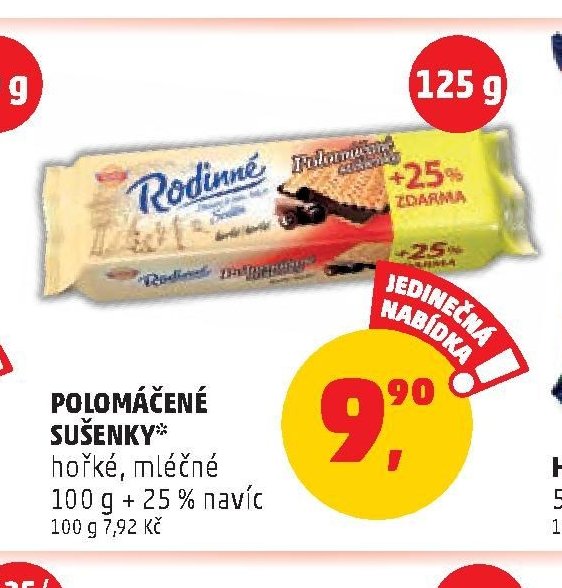 Polomáčené sušenky