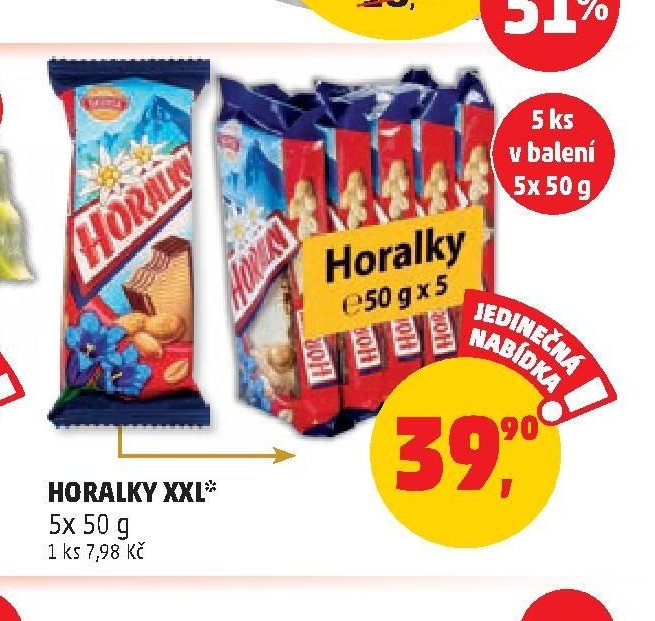 Horalky XXL