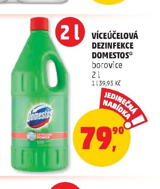 Víceúčelová dezinfekce Domestos borovice 2 l