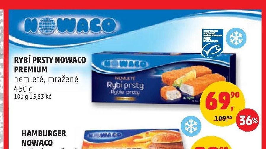 RYBÍ PRSTY NOWACO PREMIUM