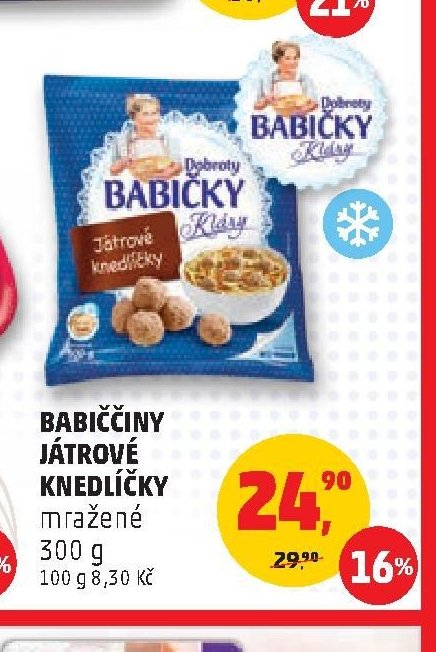 BABIČČINY JÁTROVÉ KNEDLÍČKY