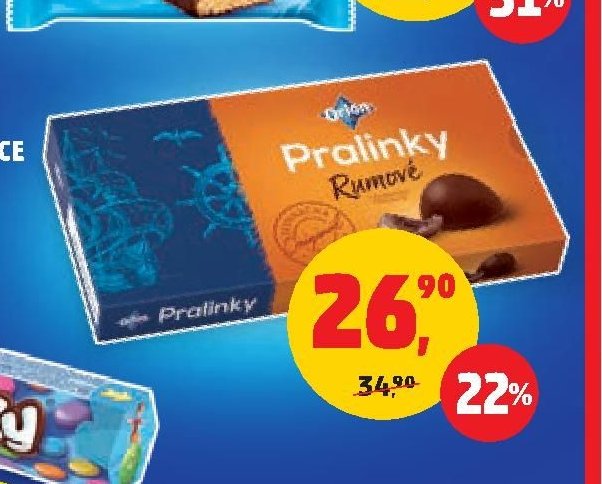 PRALINKY RUMOVÉ, SLIVOVICE