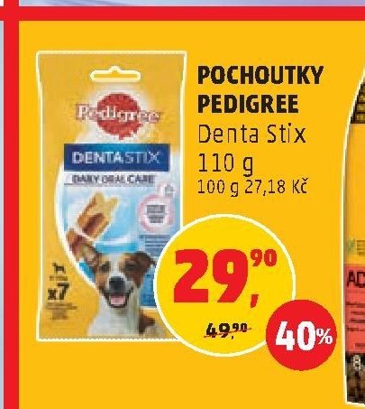 Pochoutky Pedigree Denta Stix