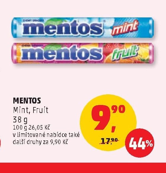 MENTOS Mint, Fruit