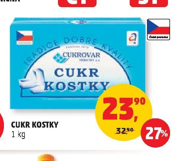 CUKR KOSTKY