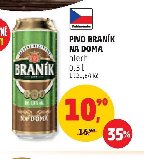 PIVO BRANÍK NA DOMA