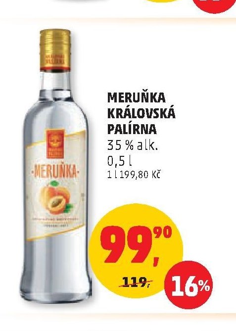 MERUŇKA KRÁLOVSKÁ PALÍRNA