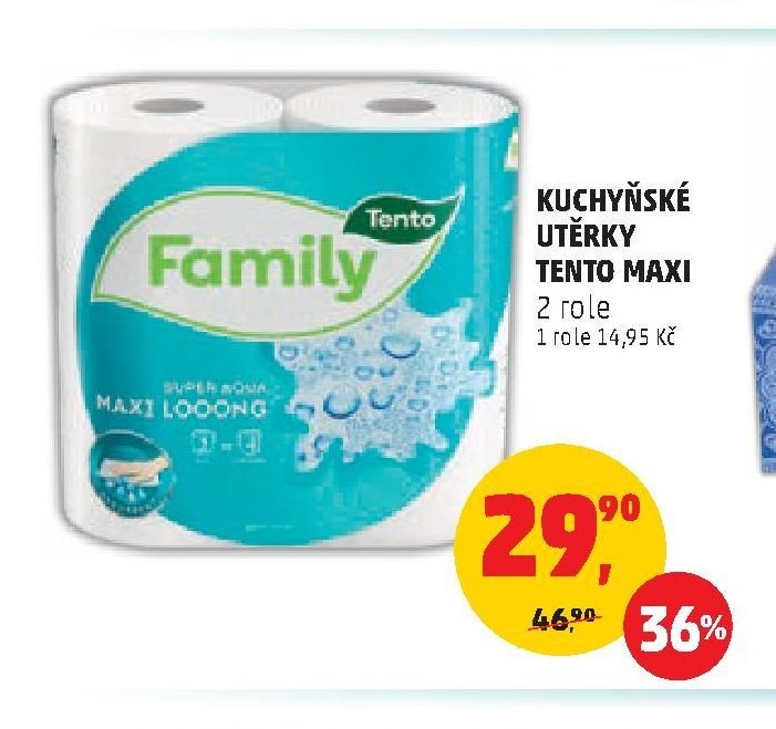 KUCHYŇSKÉ UTĚRKY TENTO MAXI 2 role