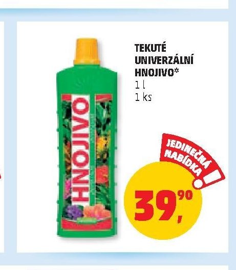 Tekuté univerzální hnojivo