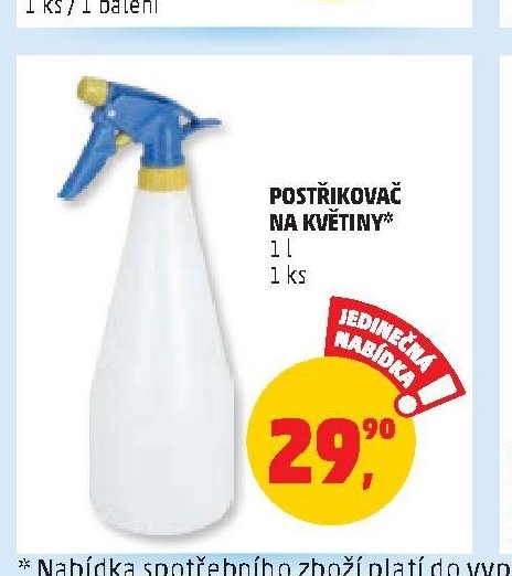 Postřikovač na květiny