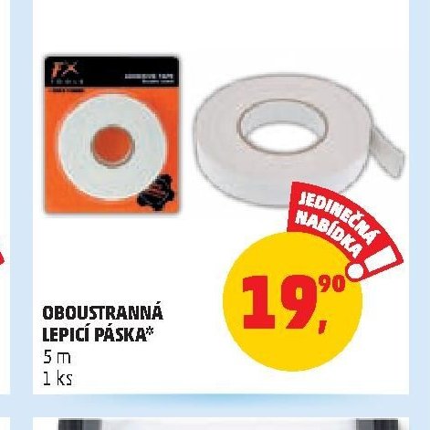OBOUSTRANNÁ LEPICÍ PÁSKA