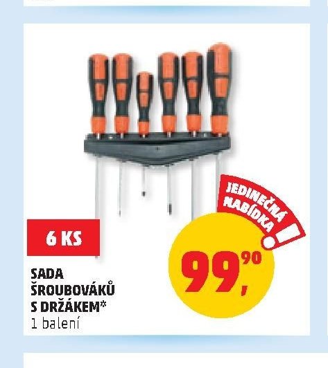 SADA ŠROUBOVÁKŮ S DRŽÁKEM