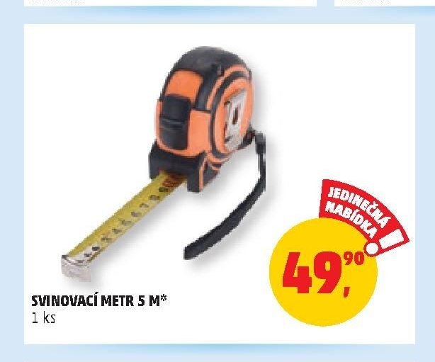 SVINOVACÍ METR 5 M