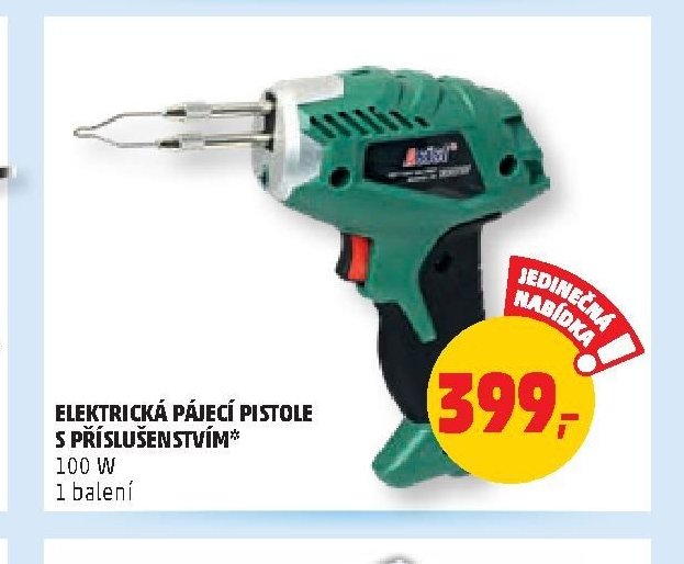 ELEKTRICKÁ PÁJECÍ PISTOLE S PŘÍSLUŠENSTVÍM