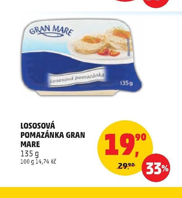 Lososová pomazánka Gran Mare