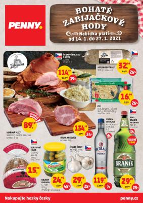 akční leták Penny Market 14.1.2021-27.1.2021