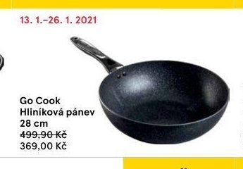 Go Cook Hliníková pánev 28 cm