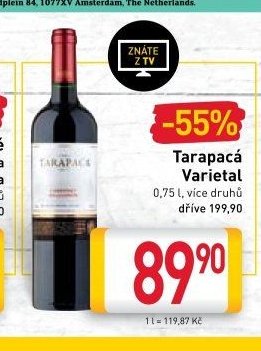 Tarapacá Varietal