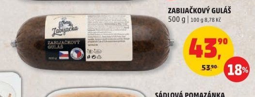 ZABIJAČKOVÝ GULÁŠ 500 g