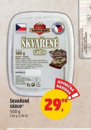 Škvarené sádlo