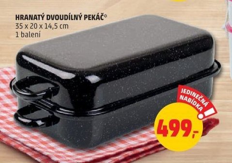 Hranatý dvoudílný pekáč