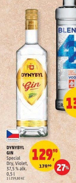 DYNYBYL GIN Special Dry, Violet