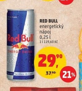 RED BULL energetický nápoj