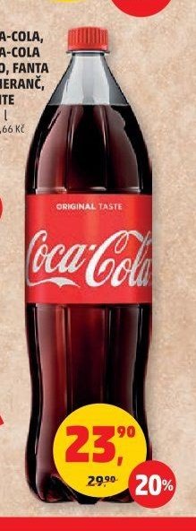 COCA-COLA, COCA-COLA ZERO, FANTA POMERANČ, SPRITE